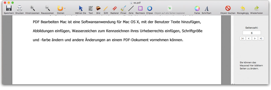 PDF Dateien bearbeiten